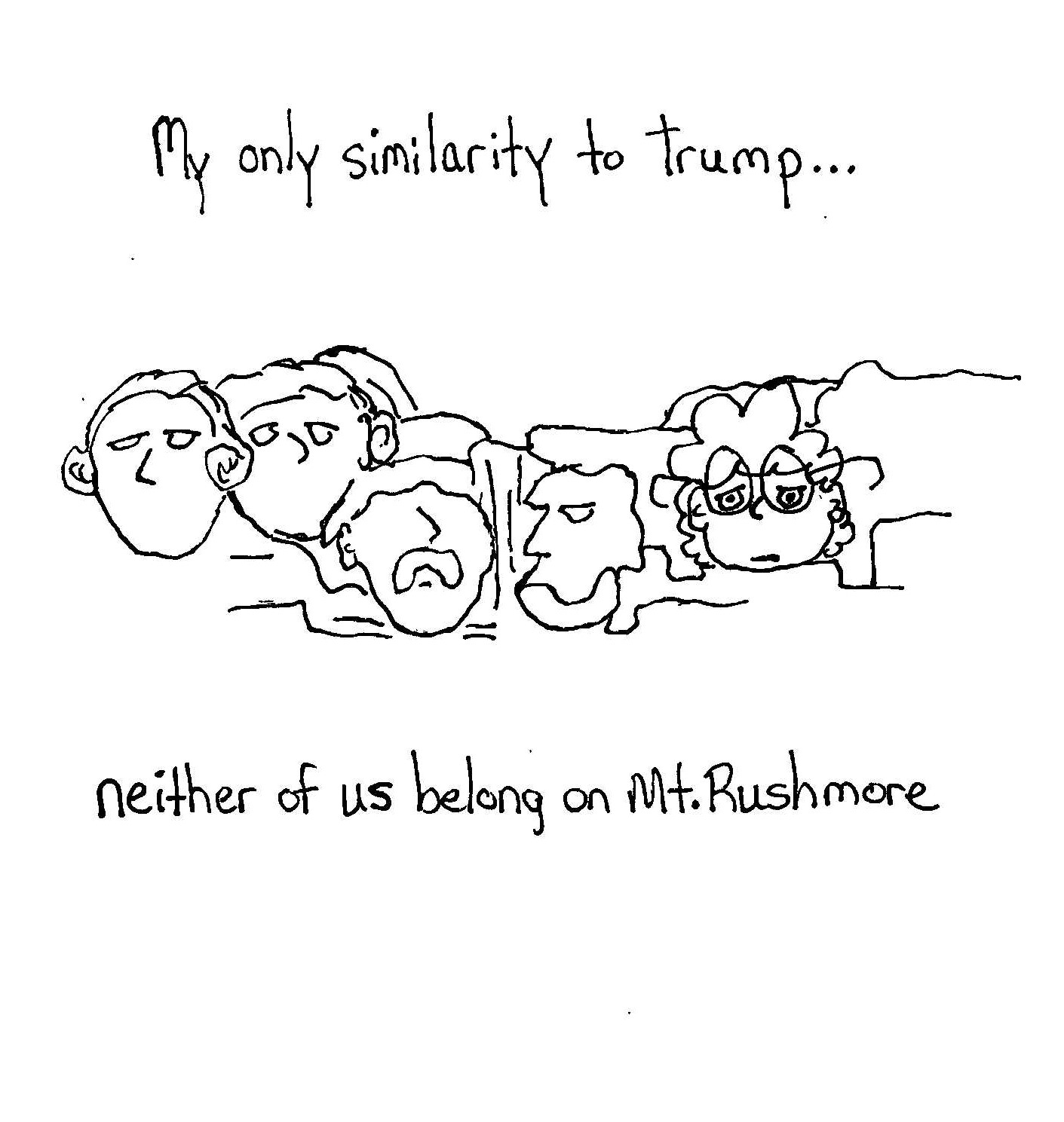 Our Only Similarity At All