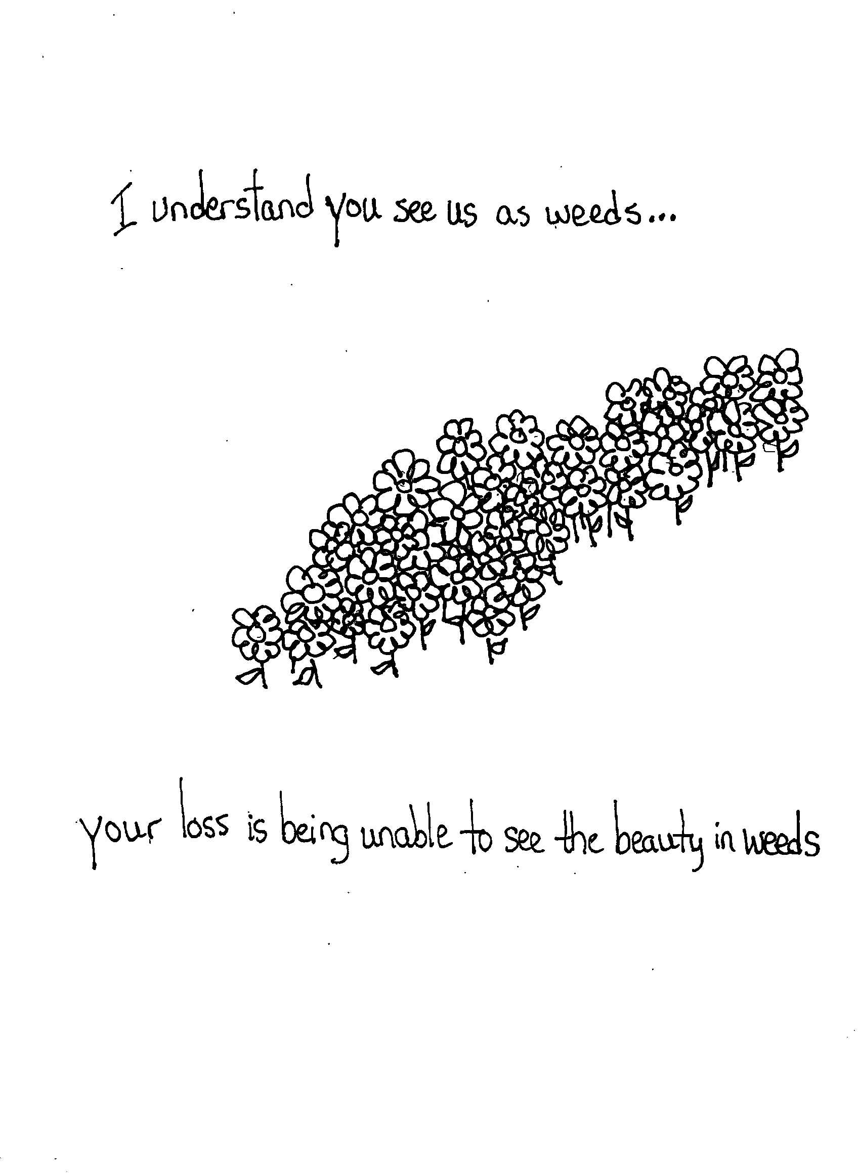 You Really Dont See Beauty