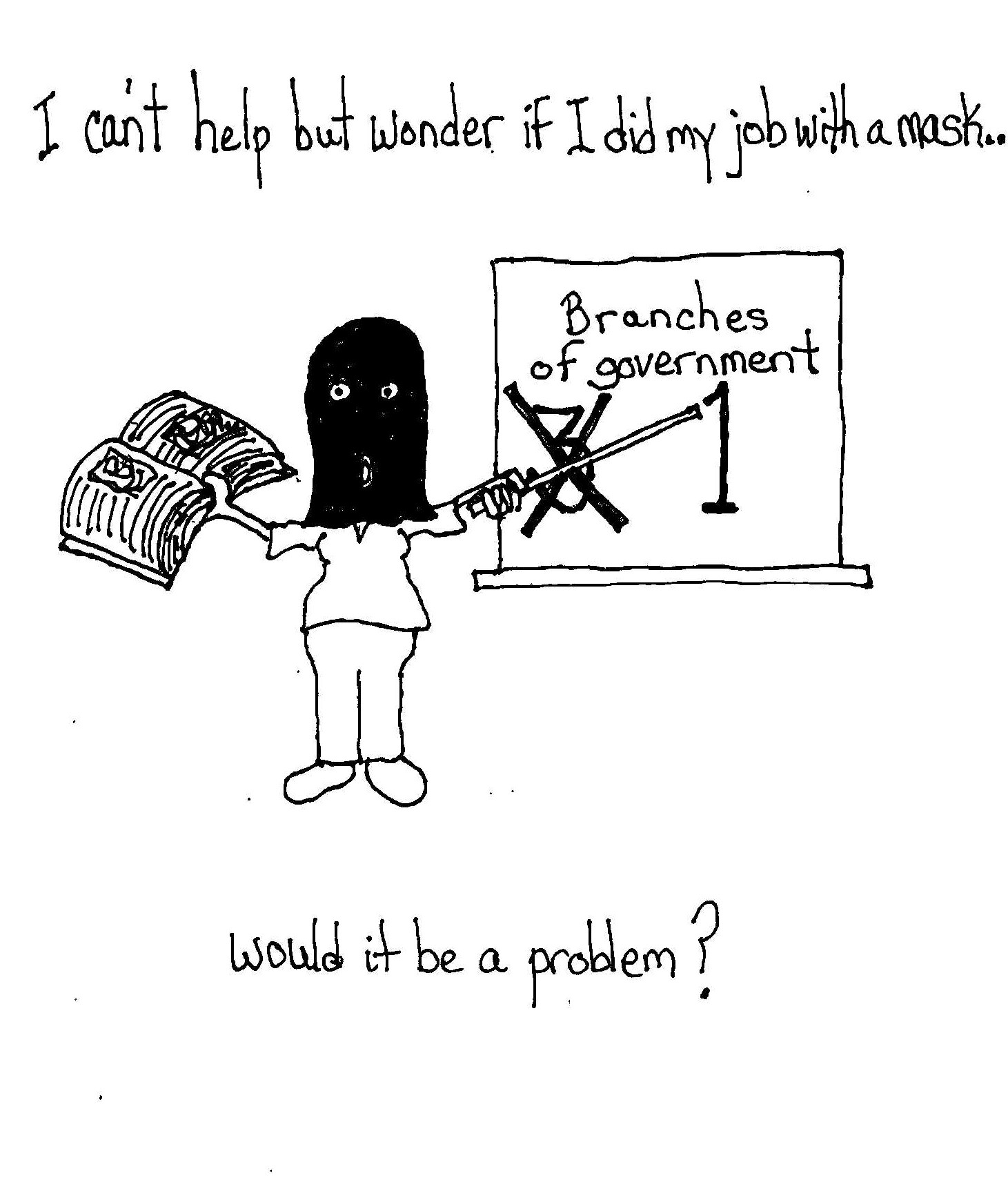 Would A Mask Be A Problem For Us