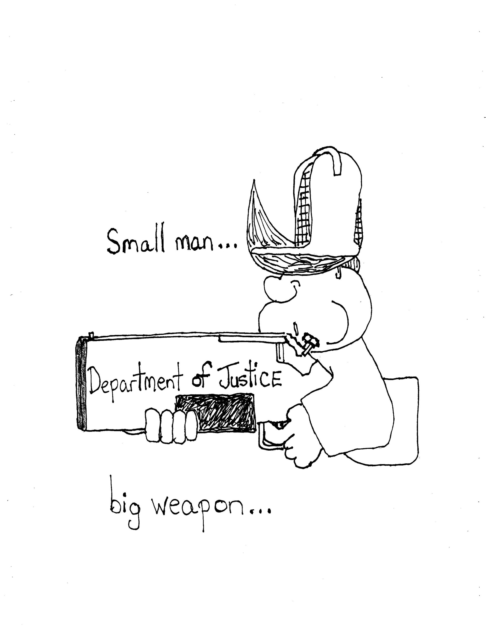 Little Man And Big Gun