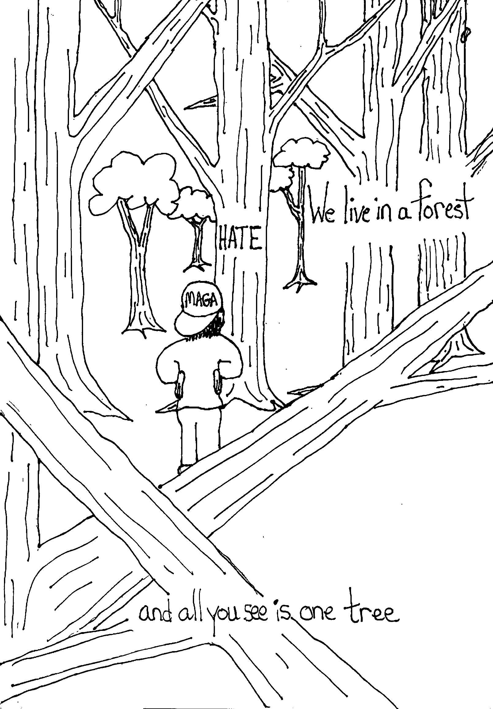 Youonlysee1treeomg