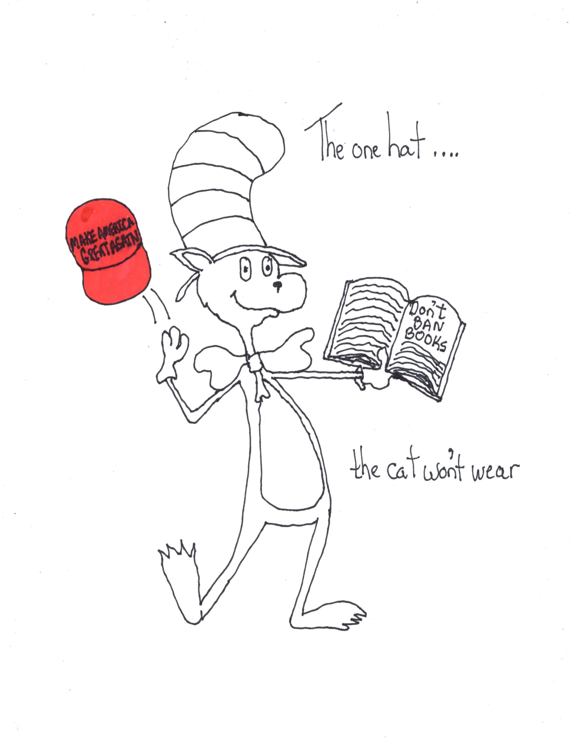 He Is Not Going To Wear That Hat Anytime Soon