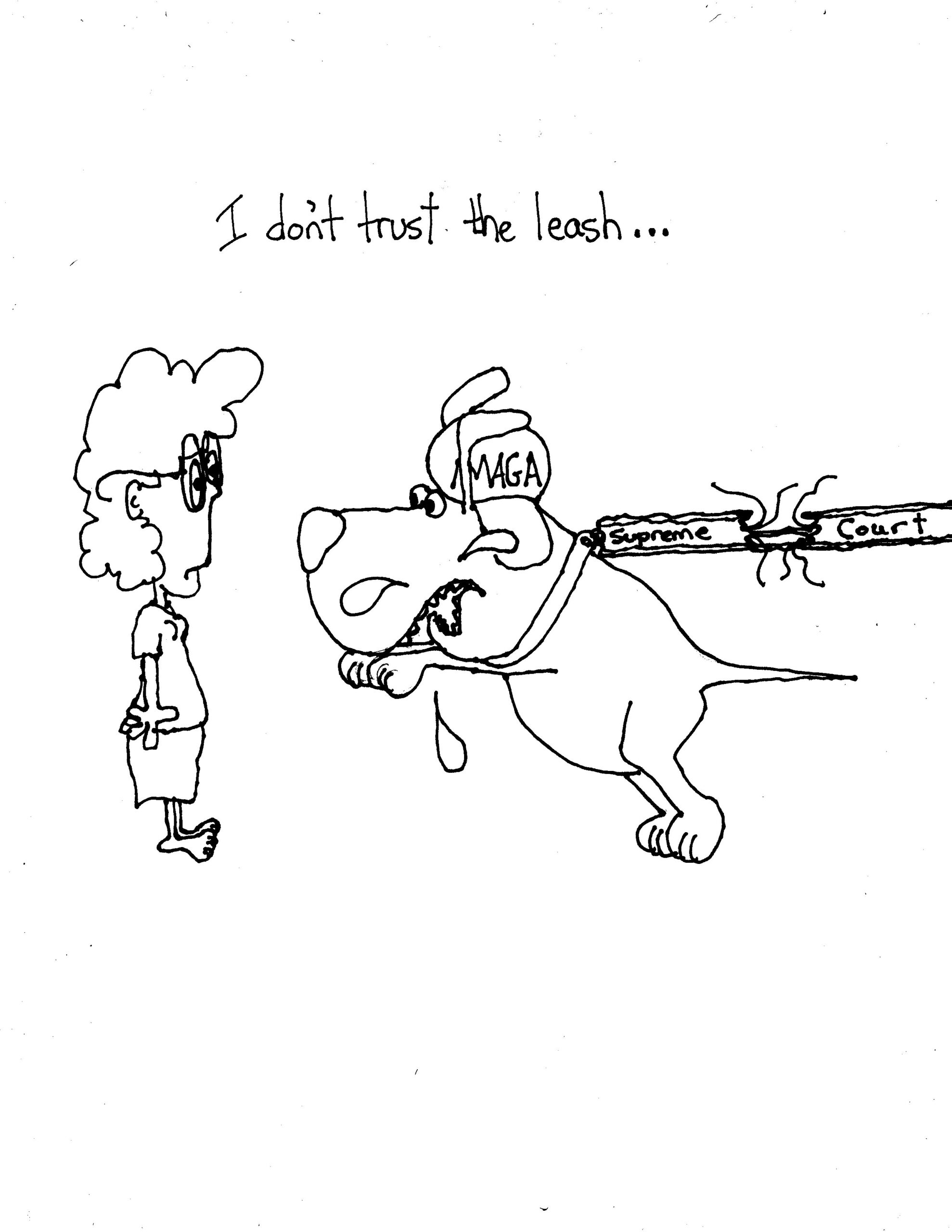 I Do Not Trust The Leash At All