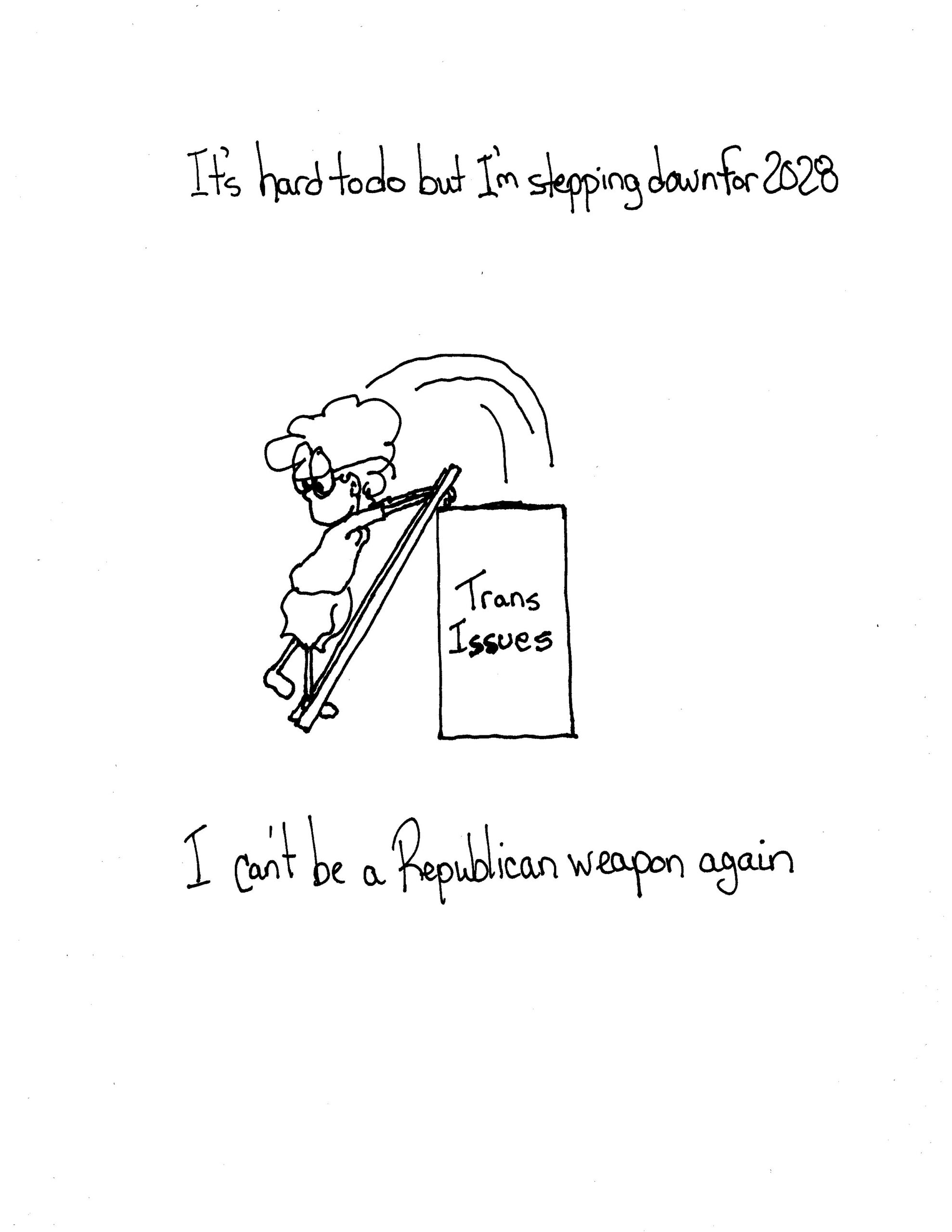 I Wont Be A Weapon Again For These People