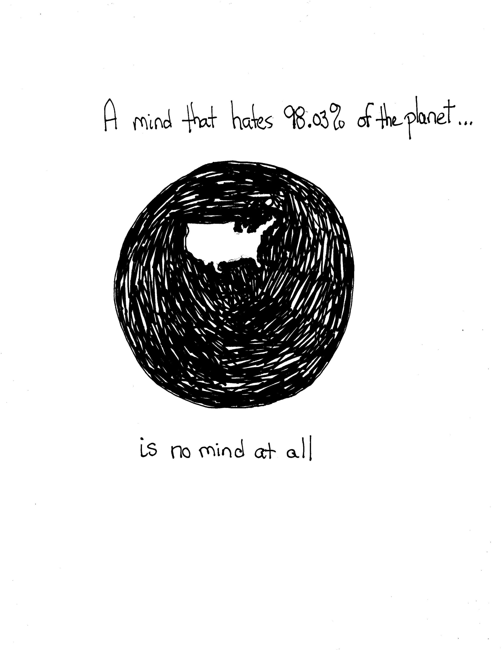 No Minds Can Hate Everyone But H Tem