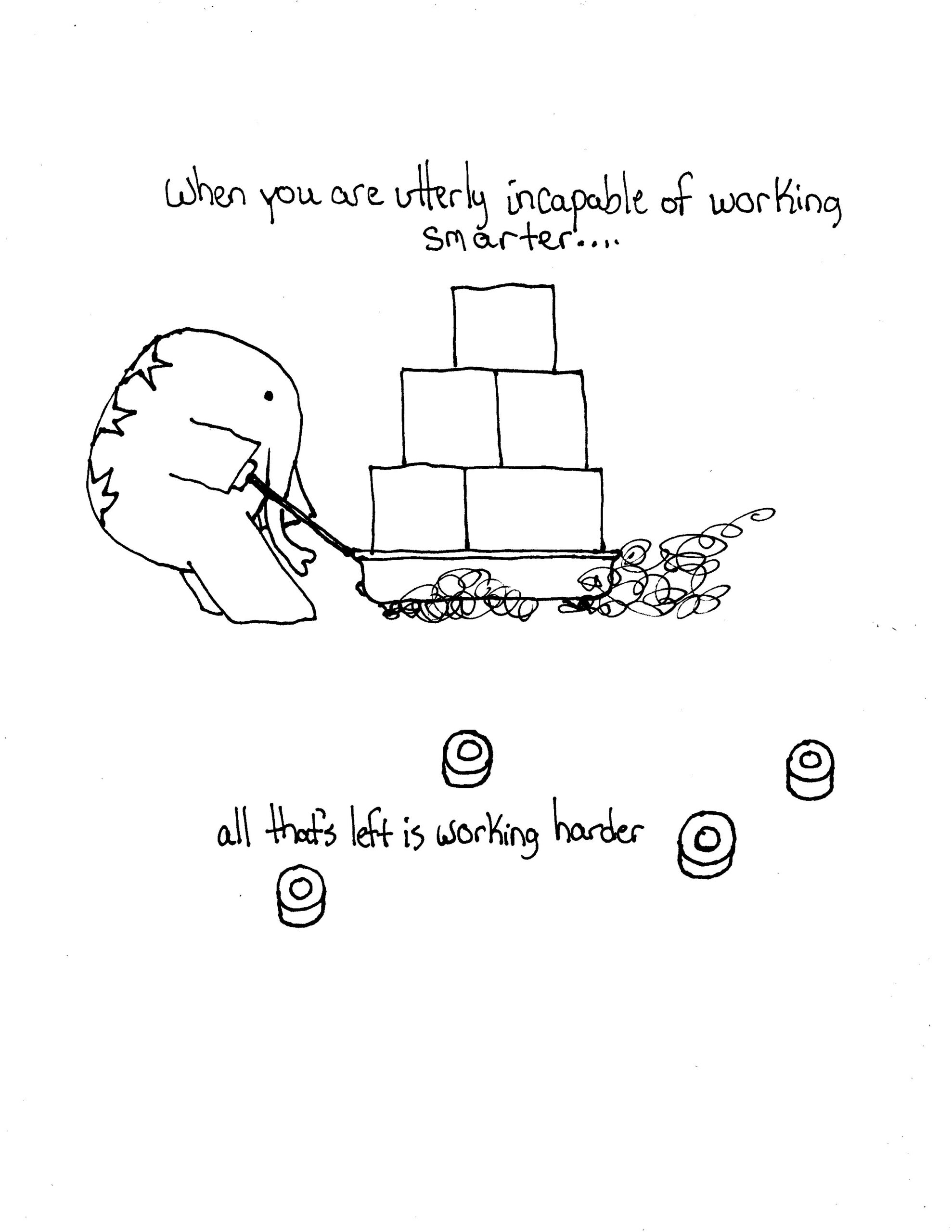 When You Are Nt Capable Of Working Smarter