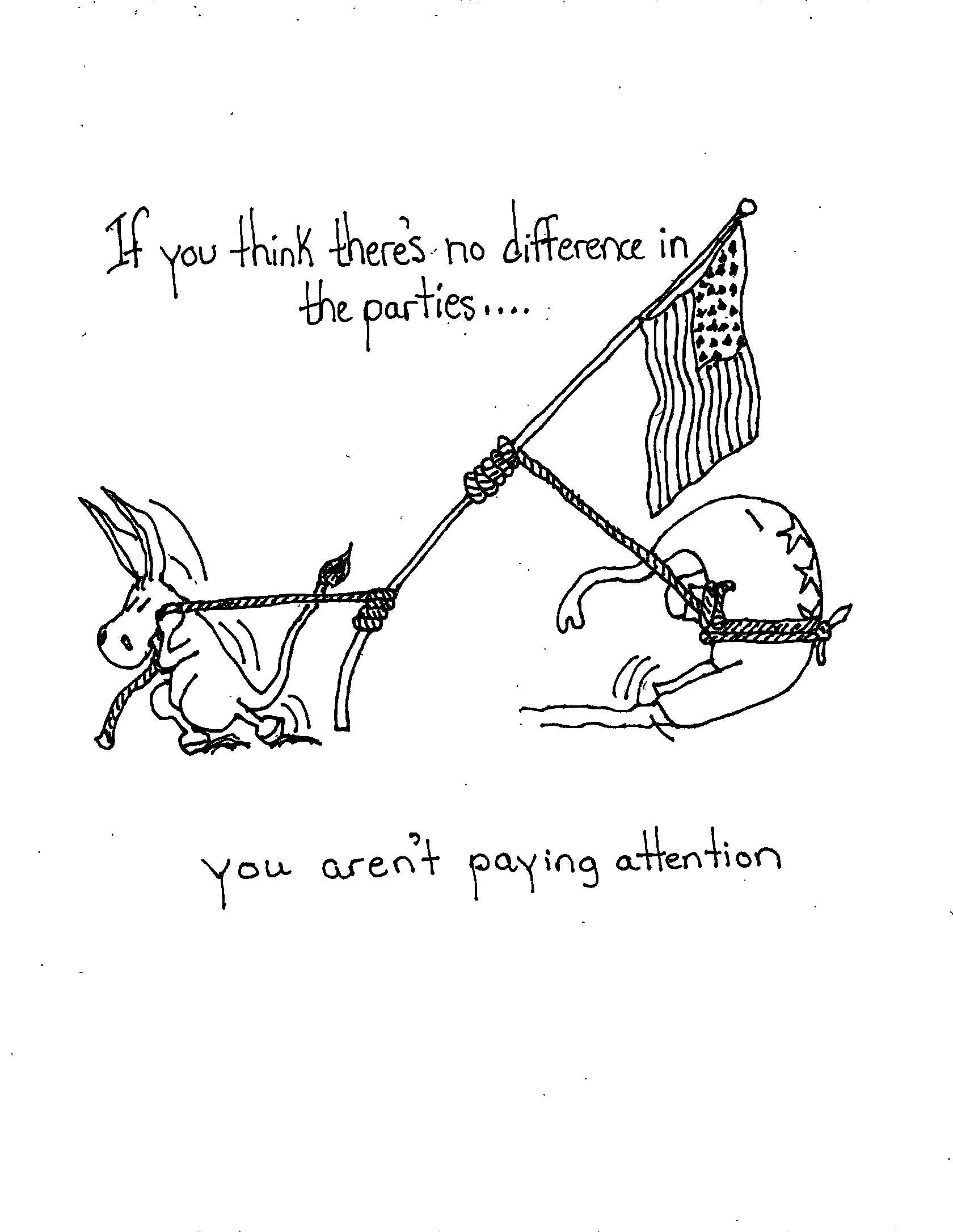 If U Think Parties Same Not Pay Attention