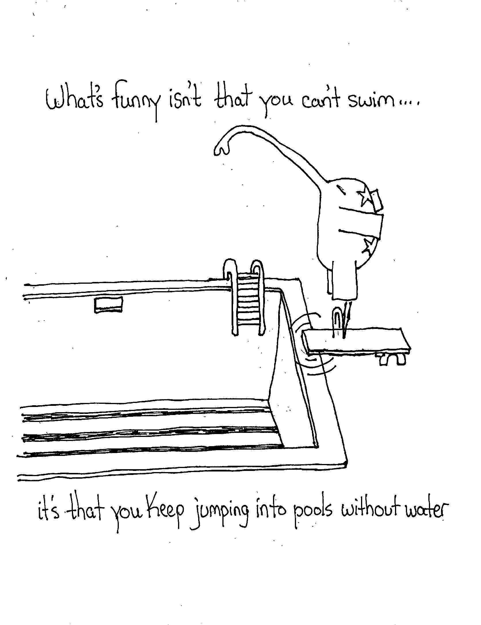 Not Knowing How To Swim Isnt Your Real Probem