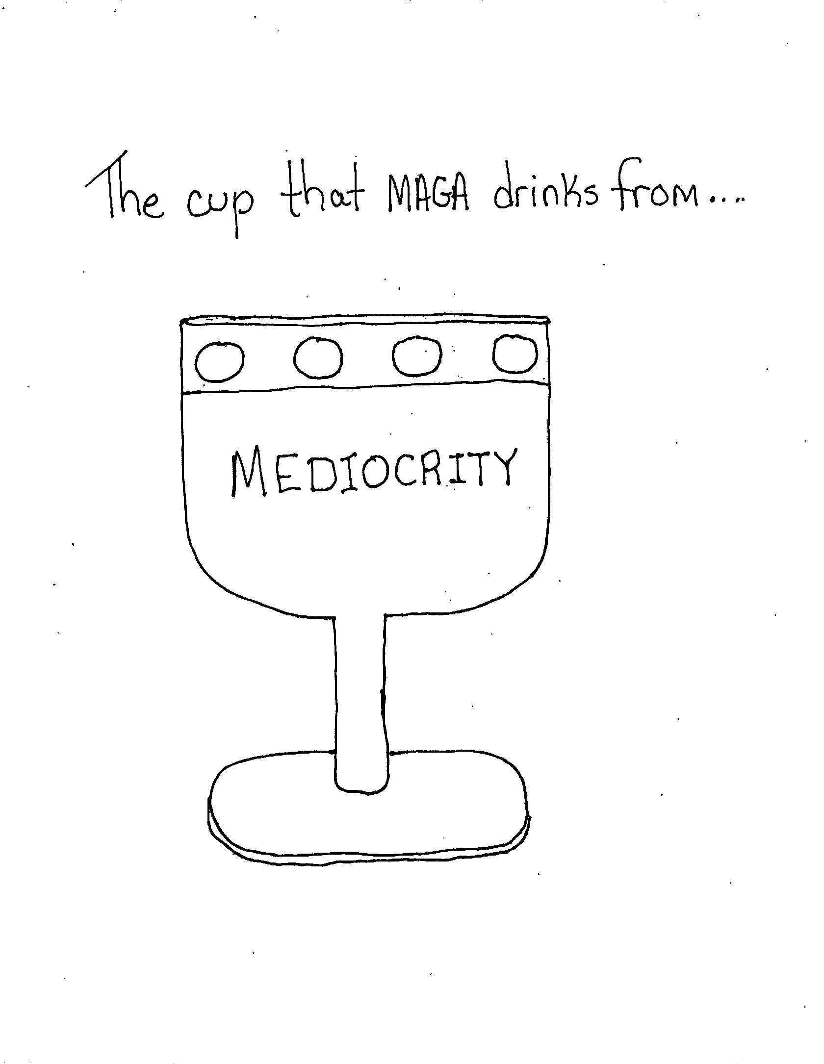 What The Lame Brains Drink From