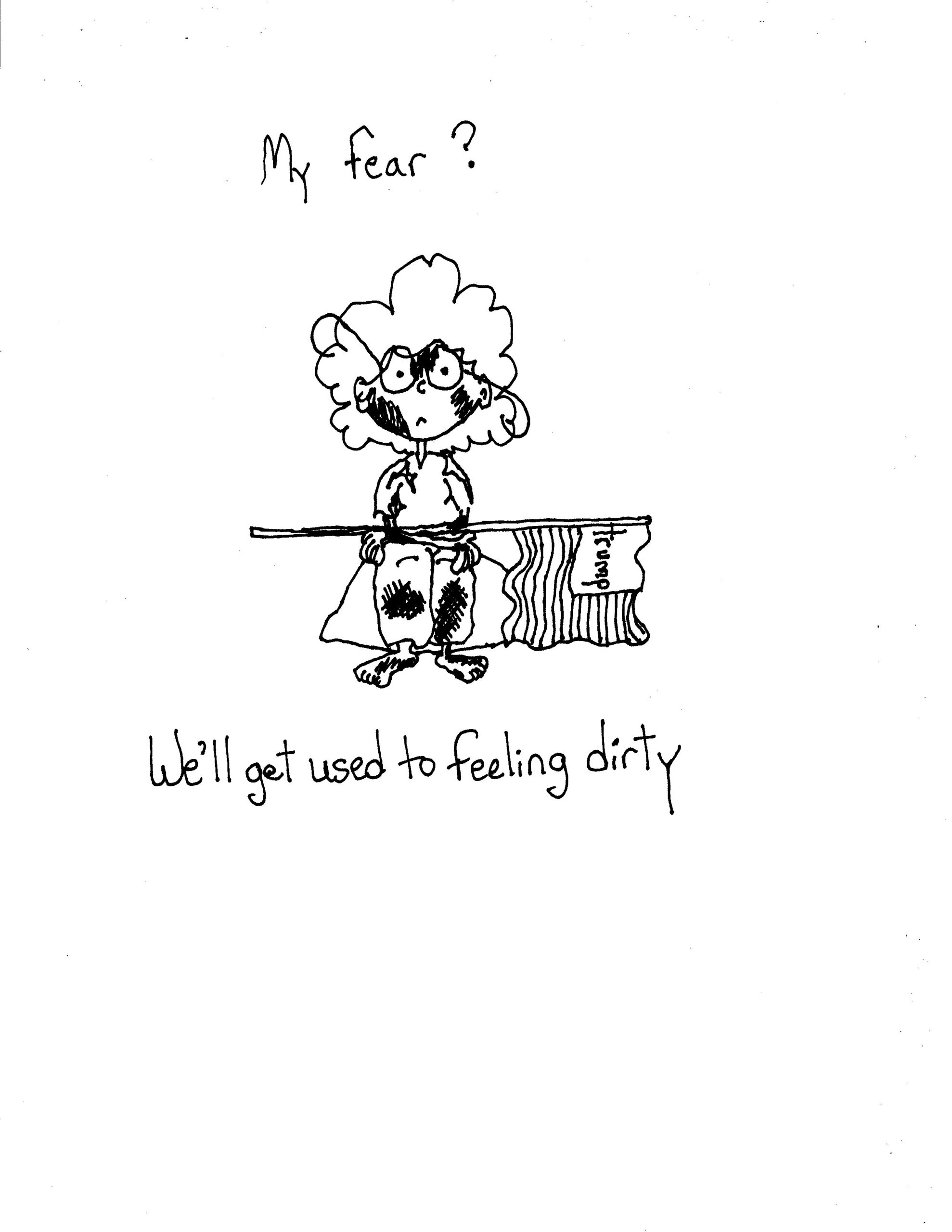 My Worry Is That We Will Get Too Used To Be Id Dirt