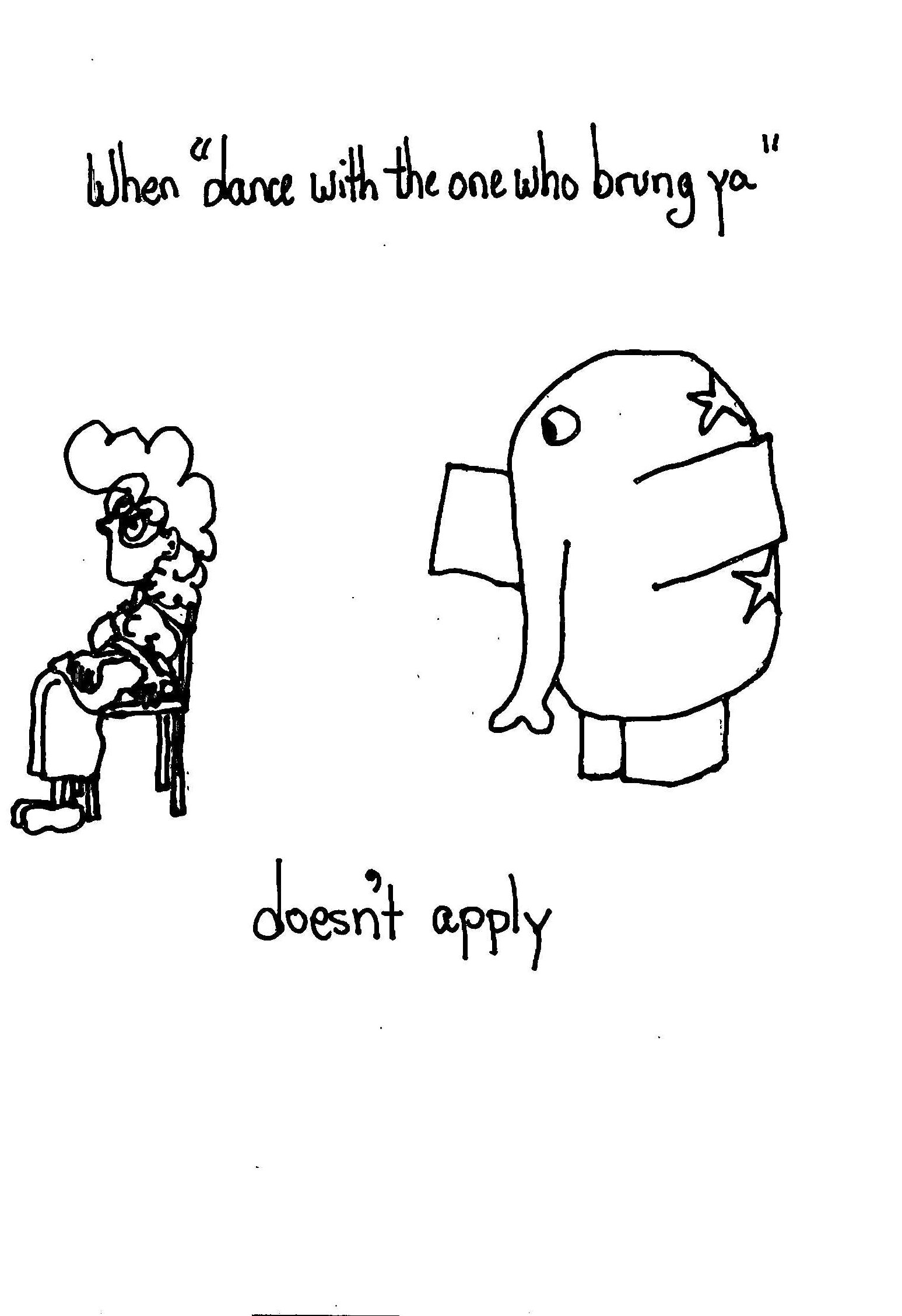 Not him….