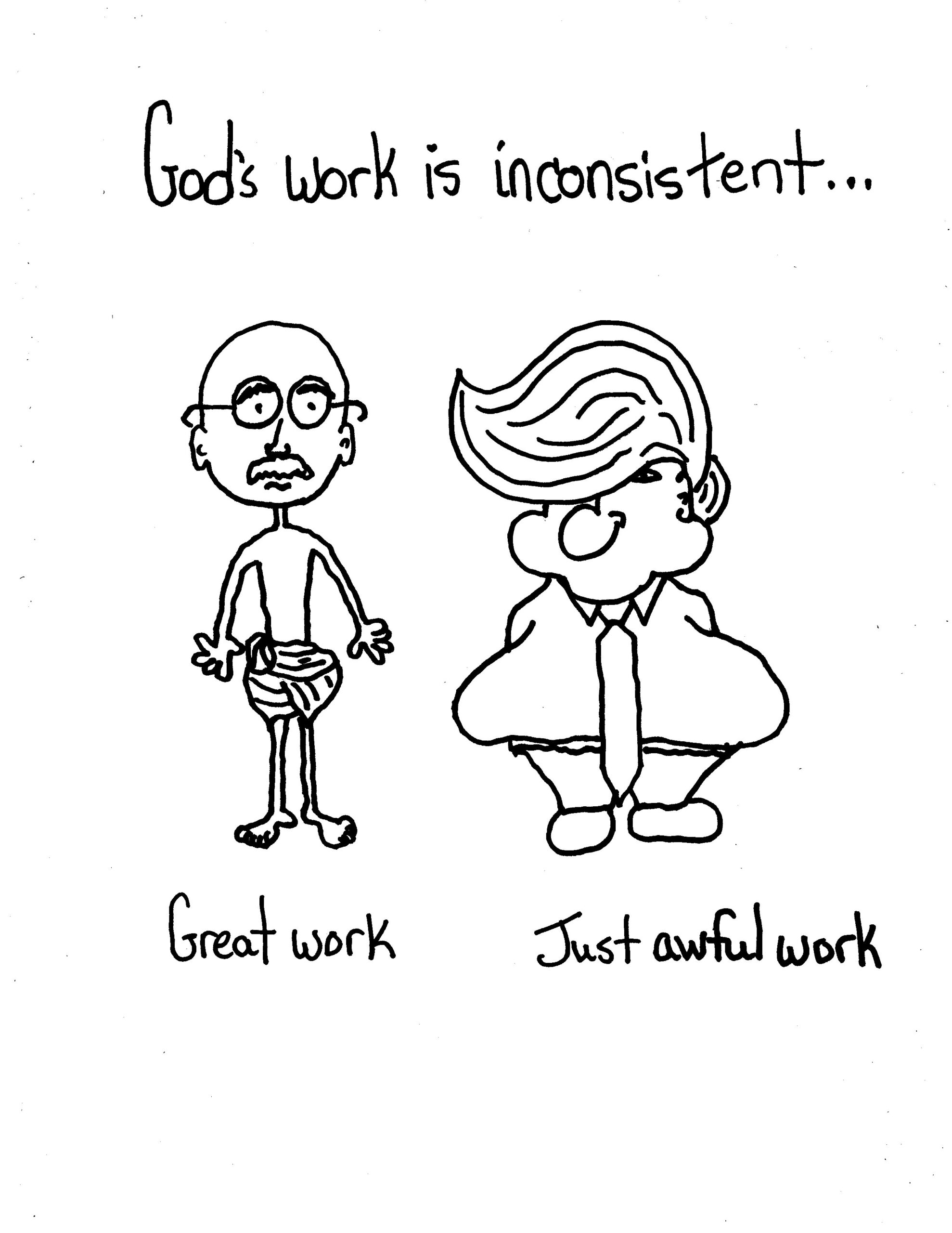 Inconsistent work…