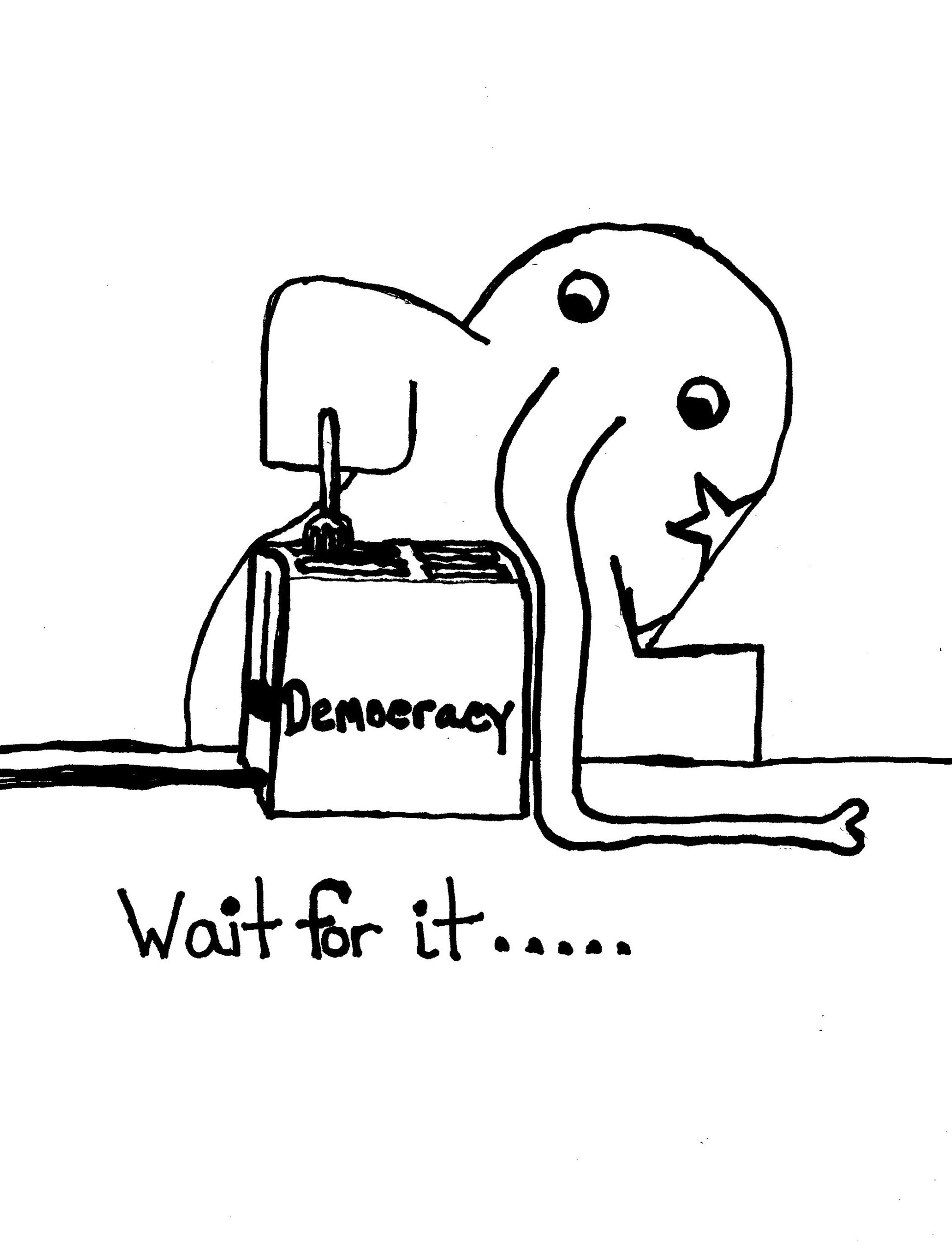 It is coming…