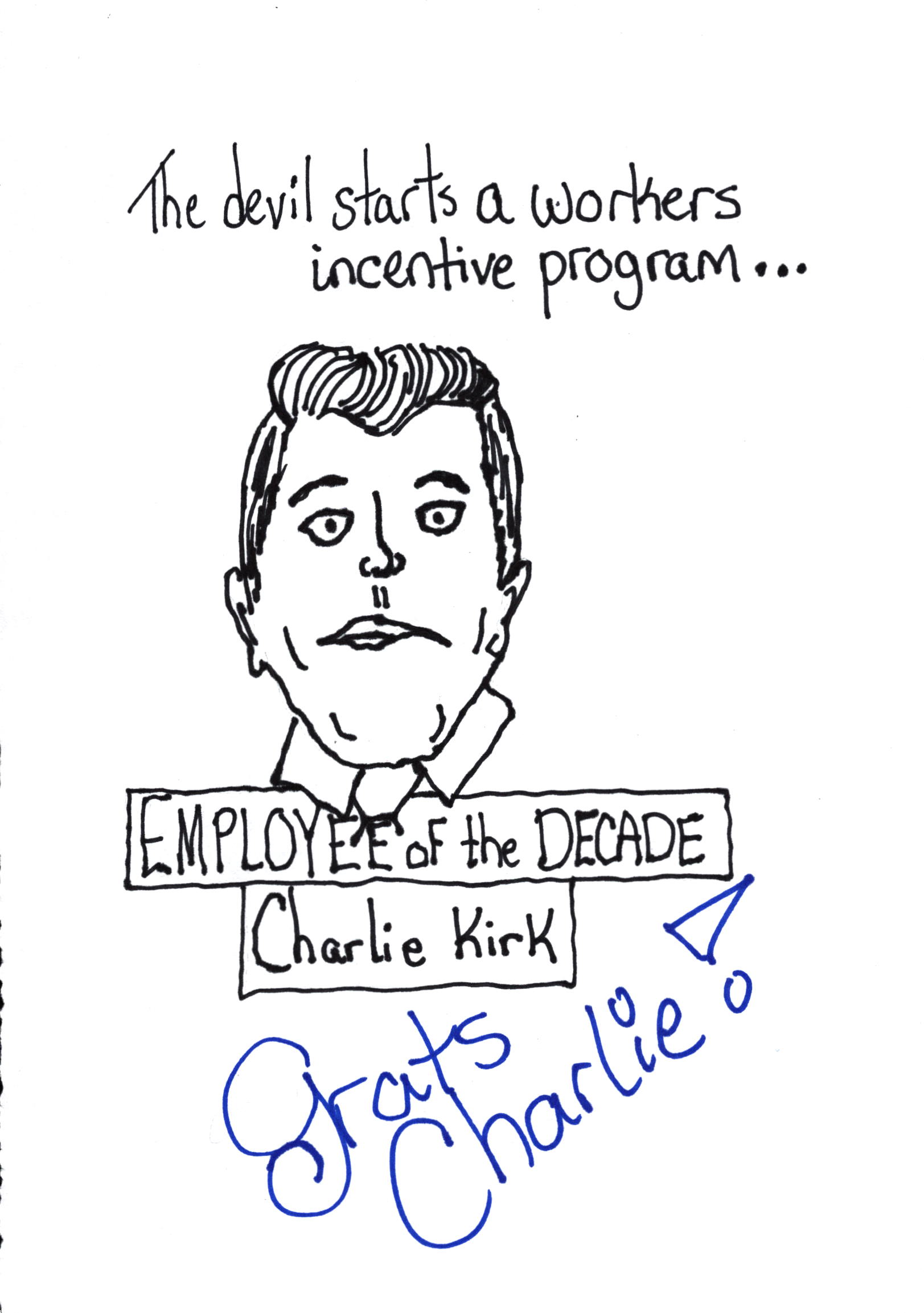 Grats Charlie