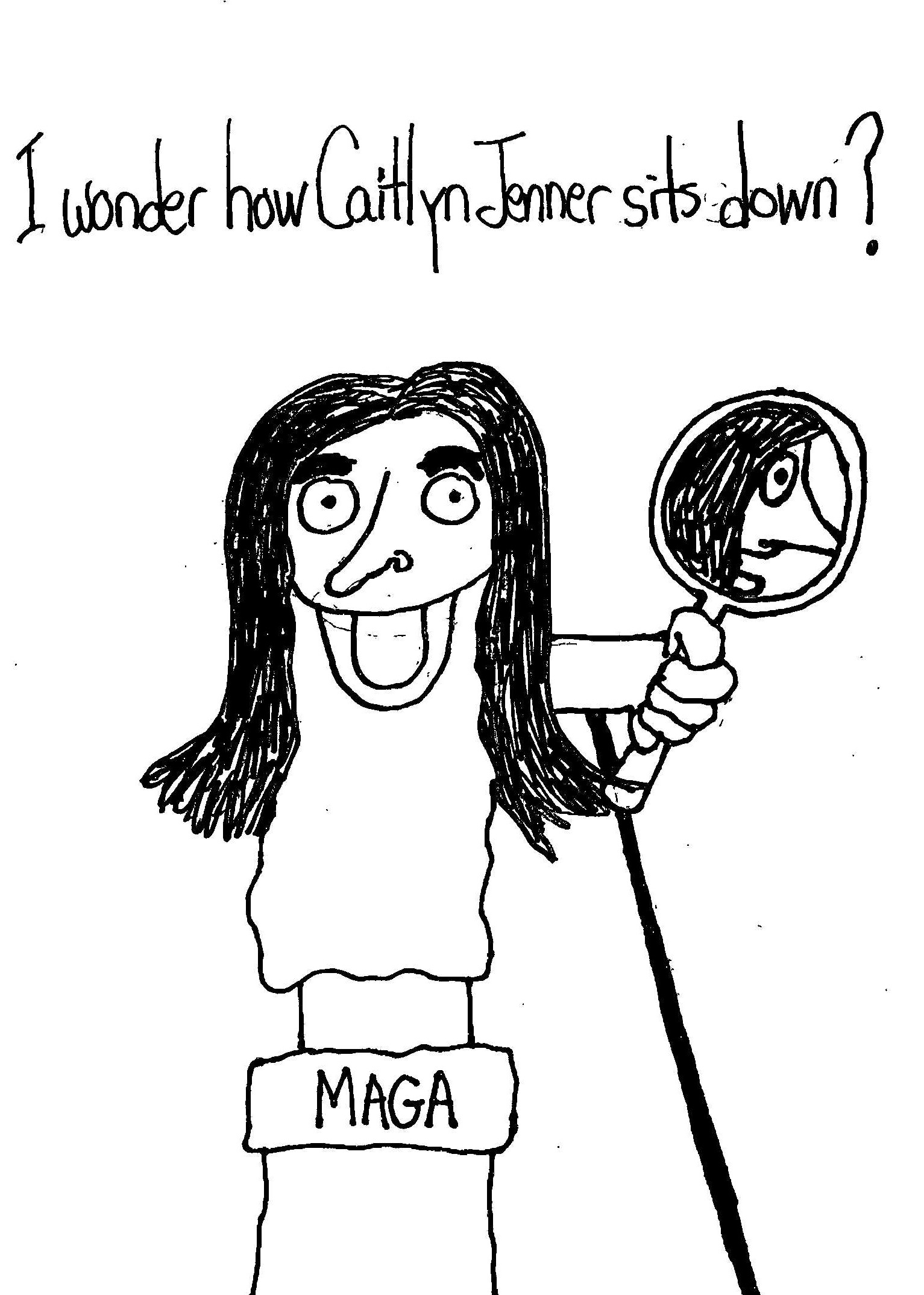 Always standing Caitlyn?