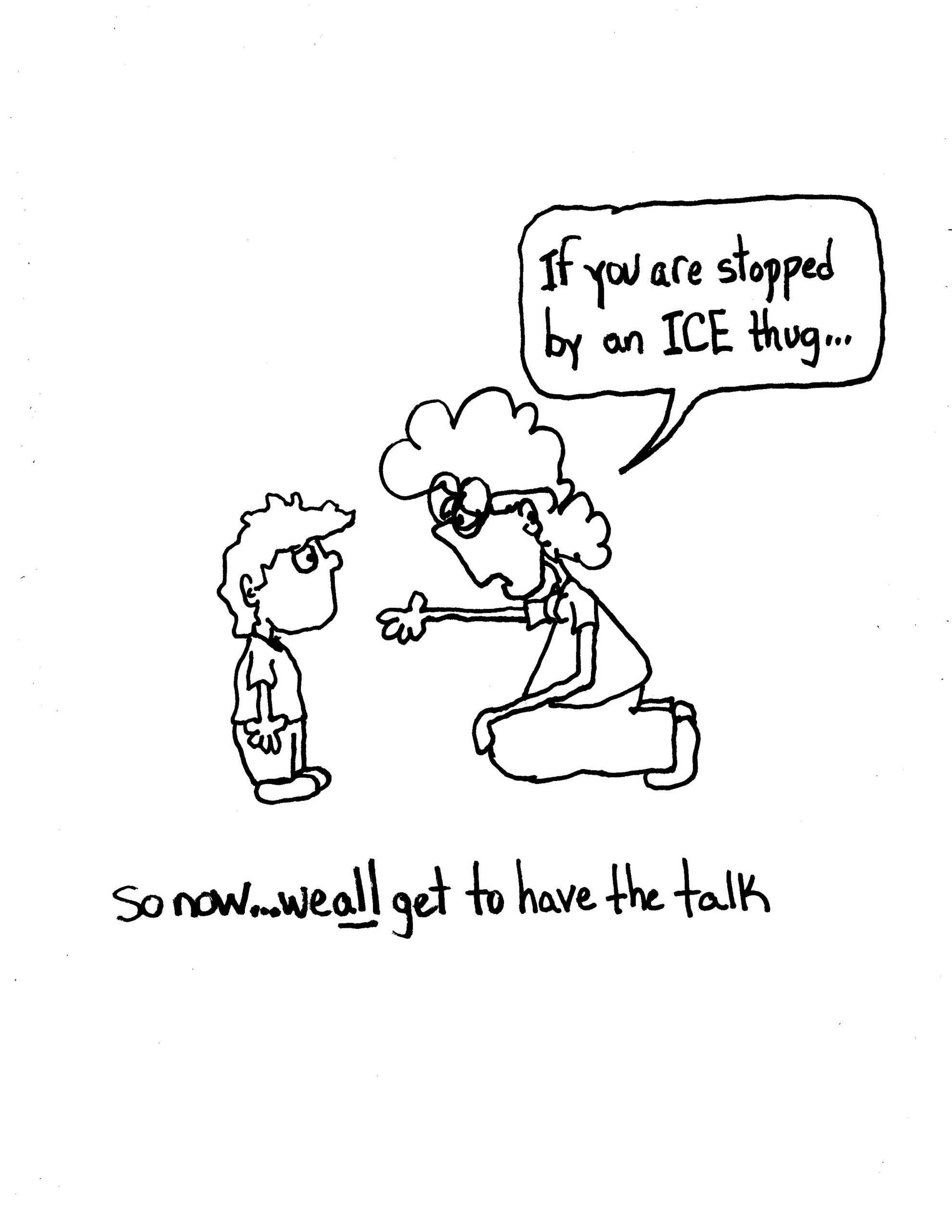 The talk…