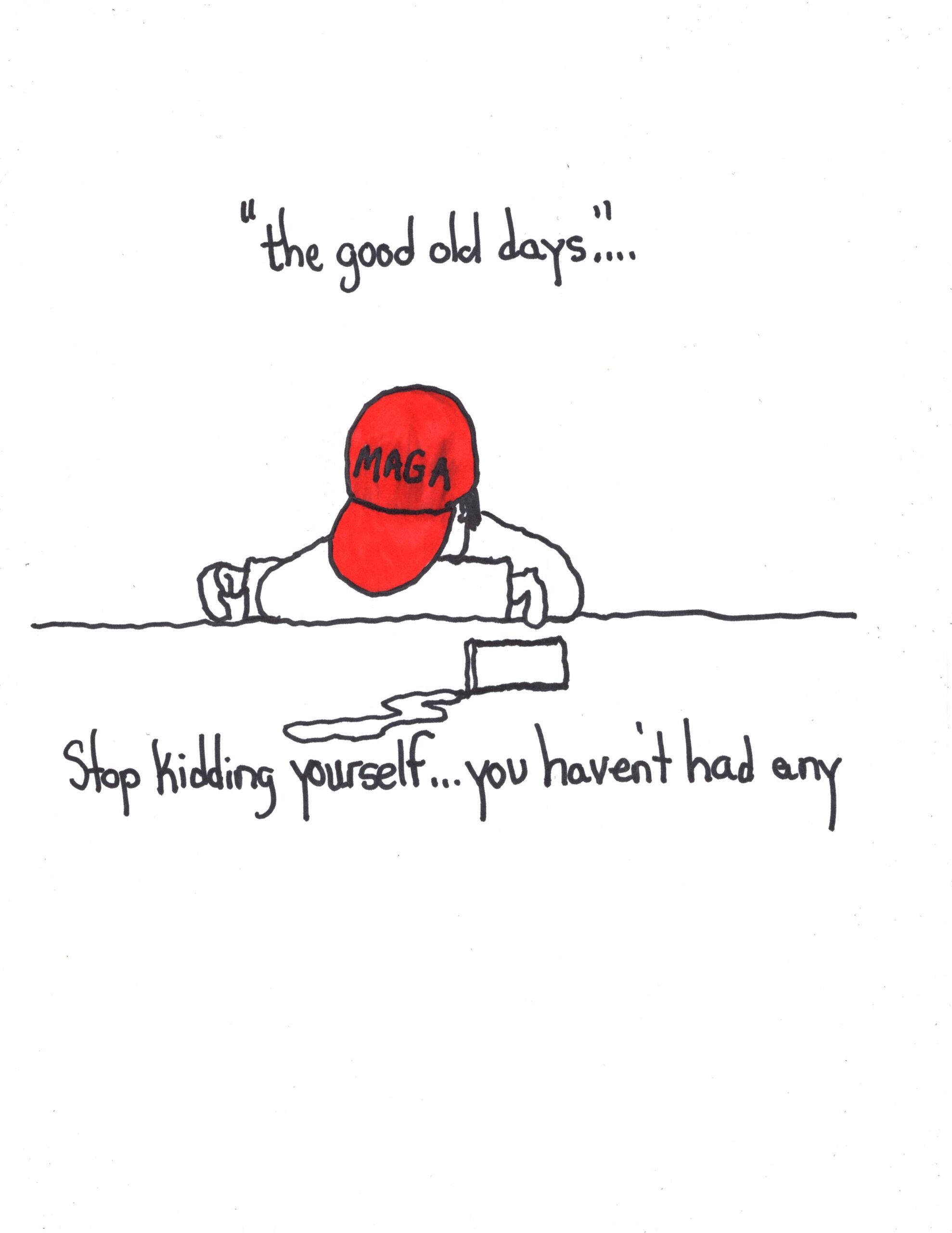 There were none….
