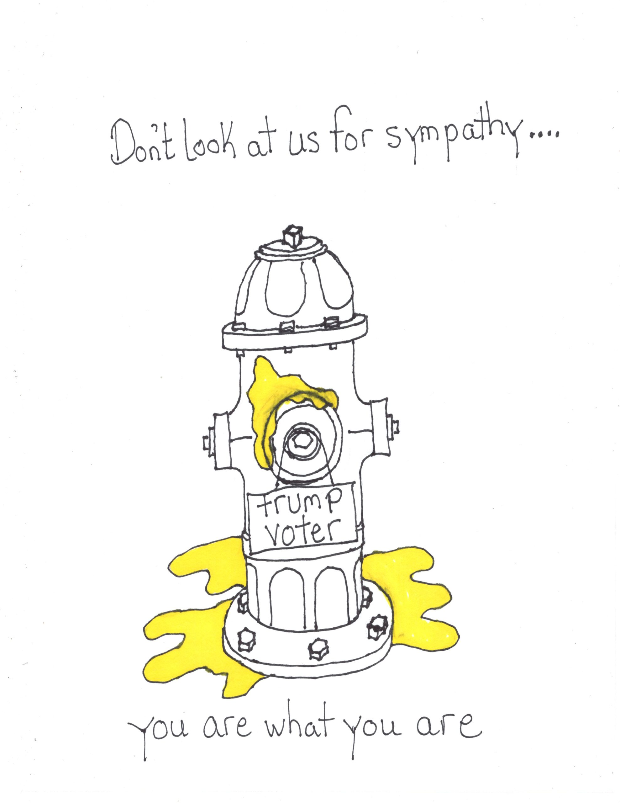Sympathy? None…