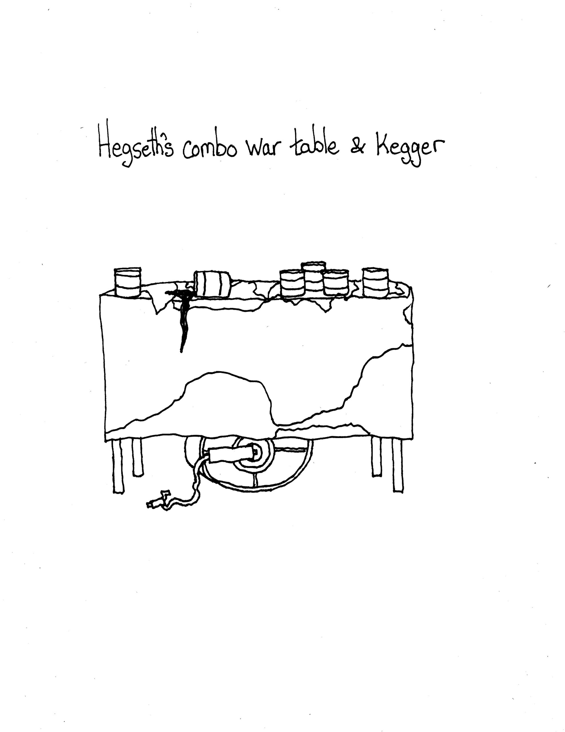 Hegseth’s Furniture…